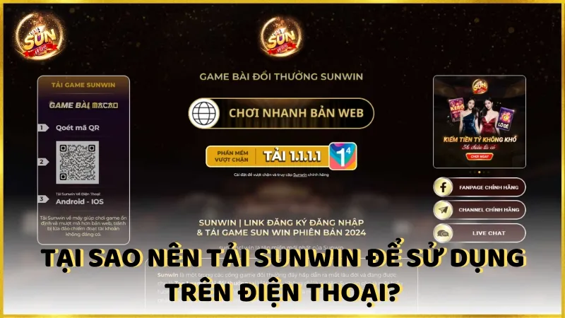 Tai Sao Nen Tai Sunwin De Su Dung Tren Dien Thoai